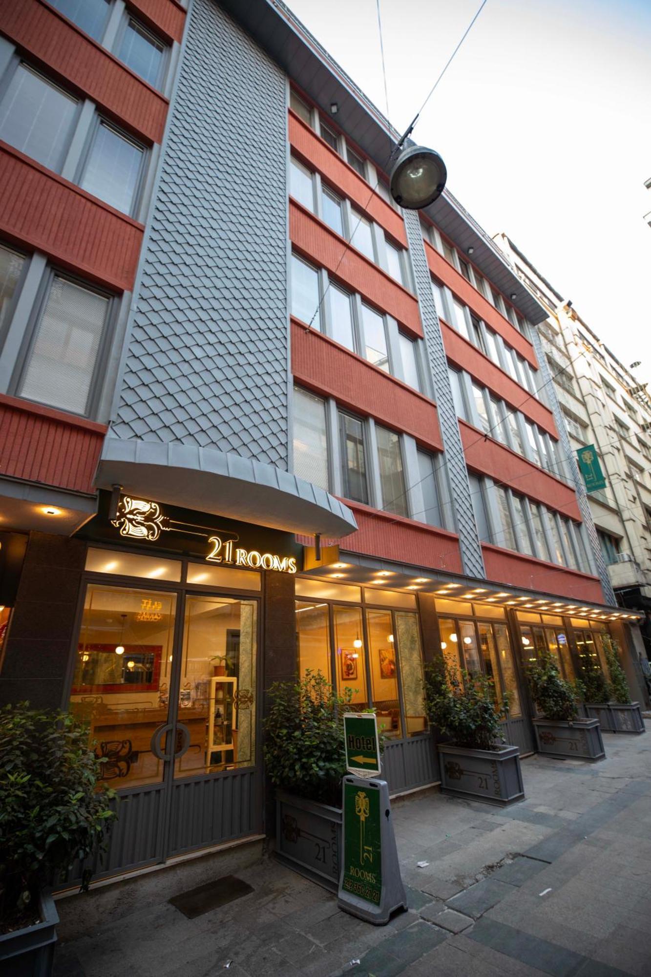 21 Rooms Hotel Стамбул Экстерьер фото